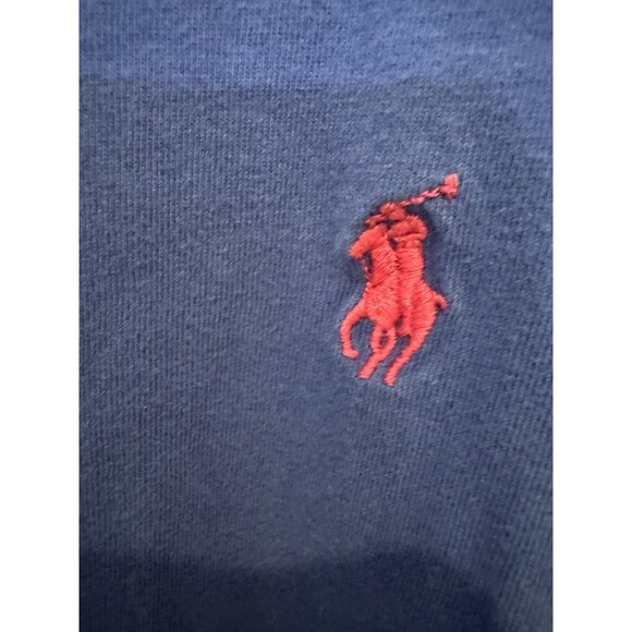 2* Polo Ralph Lauren Men's Size M Basic Tee Bundle 100% Cotton Blue & Purple - Picture 3 of 7